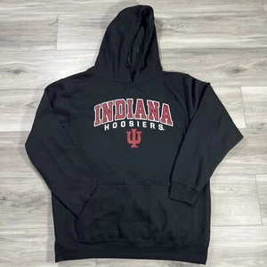 Indiana Hoosiers Sweater Men's XL Black Pullover Sweatshirt Colosseum New - Picture 1 of 12