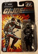 2007 Hasbro G.I. Joe 25th Anniversary Commando Snake Eyes V3