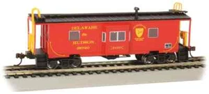 Bachmann 73207 Delaware & Hudson BAY WINDOW CABOOSE The Bridge Line Slogan Neu im Karton - Bild 1 von 1