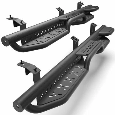 Running Boards For 2010-2025 Toyota 4 Runner 4-Doors Steel Black Side Step Bars Foto 1 de 4