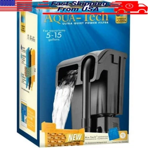 3-Stage Aquarium Power Filter Removes Toxins Odor Easy Maintenance 5-15 Gallon) - Picture 1 of 6