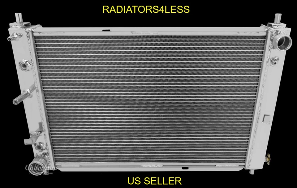 НОВЫЙ ЧЕМПИОН 3 РЯДА ПОЛНОСТЬЮ АЛЮМИНИЕВЫЙ РАДИАТОР 1997-2004 FORD MUSTANG V8 ДВИГАТЕЛЬ - Изображение 1 из 3