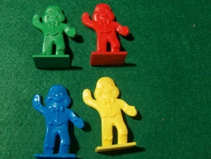 Candy Land 4 Pawns Movers Tokens Replacement Part Pieces Cake topper  candyland - Picture 1 of 1