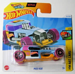 Hot Wheels Let's Race - Mod Rod - Netflix - HW Art Cars 2024 - HTD31 - Bild 1 von 2