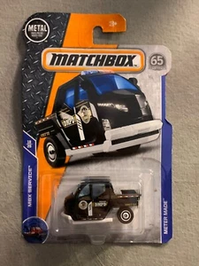 METER HERGESTELLT - SCHWARZ - 86/125 - MBX SERVICE - 2017 MATCHBOX - Bild 1 von 2