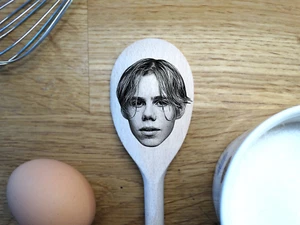 Kid Laroi Merch Gift Idea Image On A Wooden Spoon-Novelty Present - Picture 1 of 2