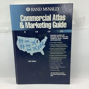 Rand McNally Commercial Atlas & Marketing Guide 1995, 126th Edition - Bild 1 von 9