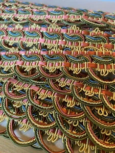 Intricate Houles Trim 1 3/8" Antica Braid in Multi Color - 7 Yards - Picture 1 of 4