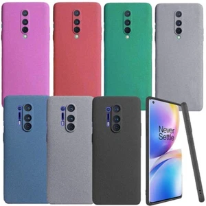 Für OnePlus 8 8Pro 8T 5G RockSand Matt Gummi Silikon Hülle Rückseite Hülle Cover - Bild 1 von 30