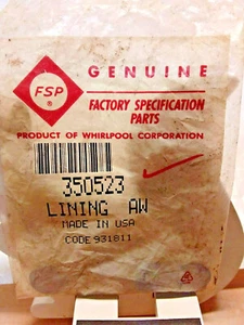 350523 FSP Whirlpool Waschmaschine Korb Antrieb Auskleidung Kit. NEU [SEHR ALTER BESTAND] 6 $ - Bild 1 von 2