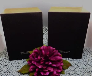 Par de altavoces de estantería o satélite Kenwood LSK-01S de colección soportes integrados - Imagen 1 de 10