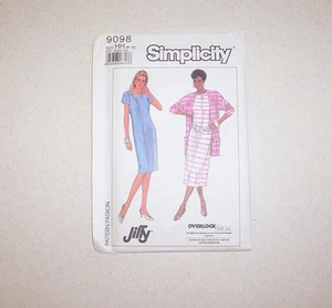 Uncut Simplicity Misses Knit Jacket Sewing Pattern  #9098 - Picture 1 of 2