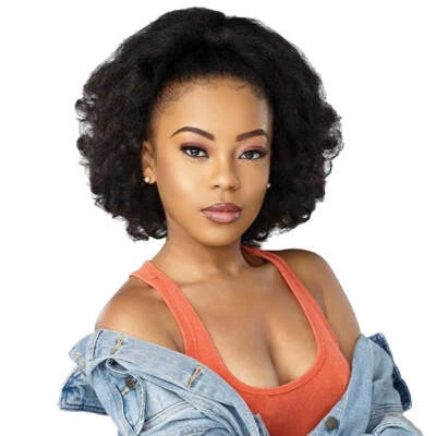 Cola de caballo de pelo sintético Sensationnel Curls Kinks & Co - FABRICANTE DE LLUVIA Foto 1 de 4