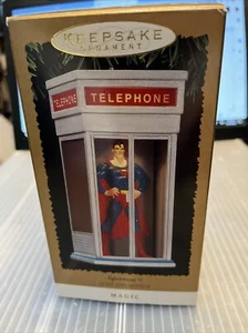 #MI - Hallmark Keepsake Ornament 1995 Superman Light & Motion Magic Neu in OVP - Bild 1 von 5