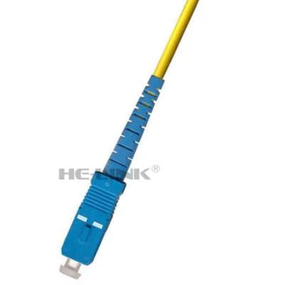 500M SC-SC Indoor Armored Singlemode Simplex Fiber Optic Cable Patch Cord - Image 1 of 3