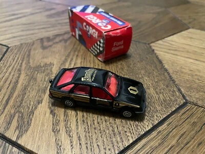 Corgi Ford Sierra 2.3 Ghia Black 1985 Boxed Made in GT Britain Scale Model - Image 1 of 4