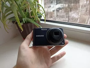 🔥Samsung PL200 Black 14.2MP digital compact camera🔥WORKing FULL SET🔥 - Picture 1 of 7
