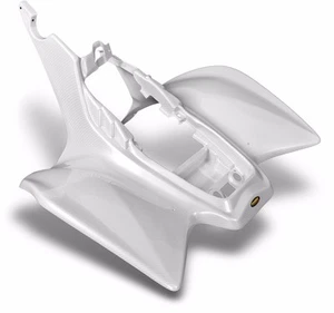 NUEVO GUARDABARROS TRASERO HONDA TRX 450R 450ER 06 - 14 BLANCO FIBRA DE CARBONO PLÁSTICO TRX450R - Imagen 1 de 1