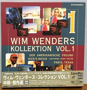 WIM WENDERS KOLLEKTION VOL.1 JAPAN 5 LASERDISC BOX SET PILF-2407 - Picture 1 of 6