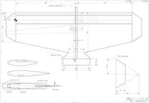 SUPER TITAN C/L CLASSIC COMBAT MODEL plan set