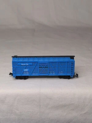 MODEL POWER 3555 N-SCALE ATSF SANTA FE CATTLE FREIGHT CAR See Description  - Image 1 of 4
