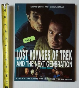 Star Trek Lost Voyages Next Gen by E Gross and M Altman 1st ED 1995 Paperback BK - Picture 1 of 10