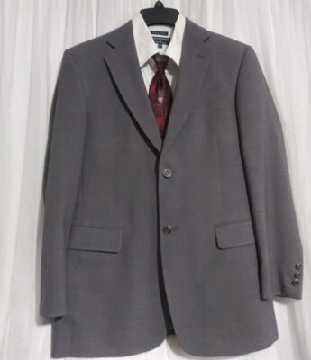 BONITO ABRIGO DEPORTIVO CHAQUETA BLAZER HOMBRE NICKLAUS POLI LANA GRIS 38R Foto 1 de 4