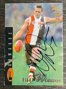 Nicky Winmar Signed 1996 AFL Centenary Select St Kilda Saints - Bild 1 von 1
