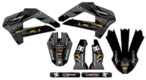 2022 CX 65 MAYHEM Black Senge Graphics Kit Compatible with Cobra - Bild 1 von 10