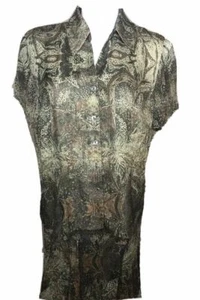 Jones New York Plus Women's Brown Floral 2 Piece Set (Size: 18) - Picture 1 of 3
