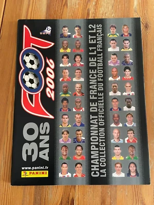 ALBUM PANINI FOOTBALL LIGUE 1 2006 Vide -NEUF- - Photo 1/2