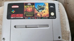 SNES game desert strike return to the gulf cartridge only - Picture 1 of 1
