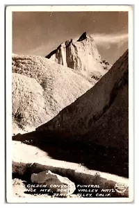 In Golden Canyon Funeral Range Mts, Death Valley, Kalifornien RPPC - Bild 1 von 2