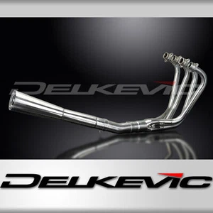 HONDA CB750C 1980-83 FULL 4-1 STAINLESS STEEL EXHAUST CLASSIC MEGAPHONE SILENCER - Picture 1 of 5