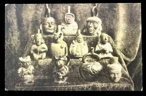 MOCHE KERAMIK GEFÄSSE TRUJILLO PERU PRÄKOLUMBIANISCHE FIGURENTÖPFE ANTIKE FIGUR - Bild 1 von 2
