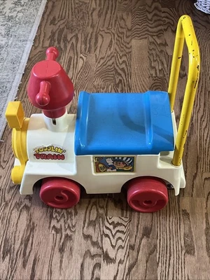 1979 Vintage TOMY Corp Ride-On Push Toddlin' Train Toy - WORKS - RARE - Image 1 of 4