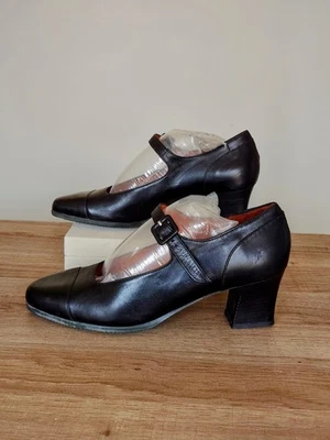 BeautiFeel Mujer Cuero Negro Mary Jane Tacones EU 41 / US 10 Usados... Foto 1 de 4