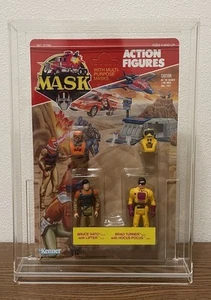 Kenner M.A.S.K Bruce Sato Brad Turner Unpunched 1986 Brand New (including case) - Picture 1 of 14