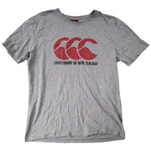 Canterbury Herren T-Shirt Gr. M Grau Static Kurzarm Rundhals 100% Baumwolle - Bild 1 von 8