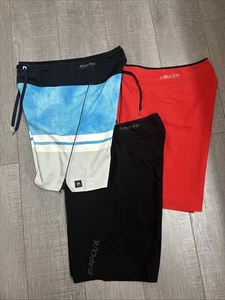 rip curl mirage boardshorts Size 32          Lot Of 3 - Picture 1 of 2