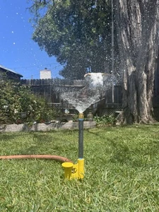 PRO SPIKE GARDEN & LAWN SPRINKLER SPIKE 15' OF BEAUTIFUL COVERAGE WATCH VIDEO! - Picture 1 of 7