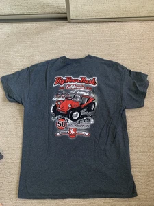 Meyers Manx 50 Year Anniversary Big Bear Bash 2014 (1964-2014) T Shirt. Gray XL - Picture 1 of 2