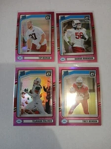 Pink Optic 4 Card Cardinals Rookie Lot Ssp - Picture 1 of 2