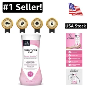 Summer's Eve Simply Sensitive 15 fl oz Feminine Wash - Safe for Sensitive Skin - Picture 1 of 10
