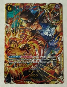 One Piece Carrying On His Will Sabo SP OP13-120 SEC secret rare Englisch - Bild 1 von 2