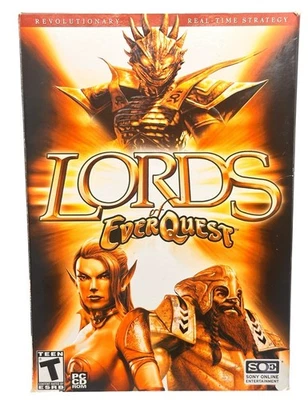 Lords of EverQuest (PC 2003) Small Box PC GAME - Image 1 of 4