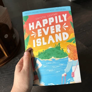 Happily Ever Island by Crystal Cestari Arc Paperback Book - Foto 1 di 3
