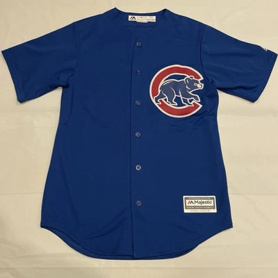 Majestic Anthony Rizzo Chicago Cubs MLB Jersey Royal Blue Alternate Adult S - Image 1 of 4