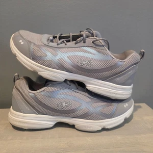 Ryka Devotion XT Shoes Womens Size 8.5M Gray Iridescent Purple Running Sneakers - Picture 1 of 8