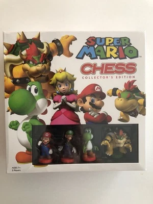 USAopoly Super Mario Chess Collectors Edition Board Game - Image 1 of 4